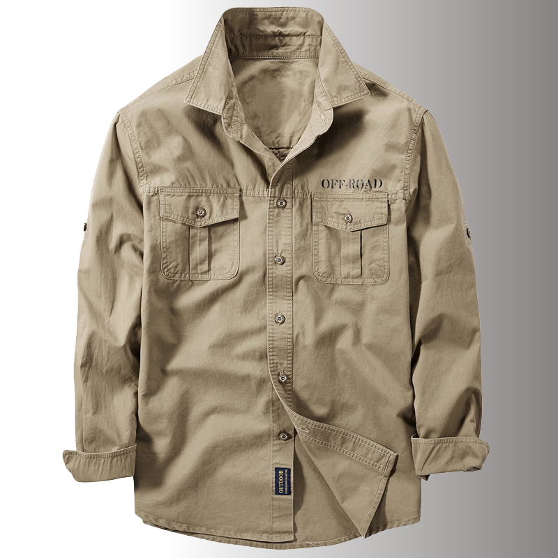 Tactical Military Shirt Cargo - New Men's Spring Multi-pocket Military Tactical