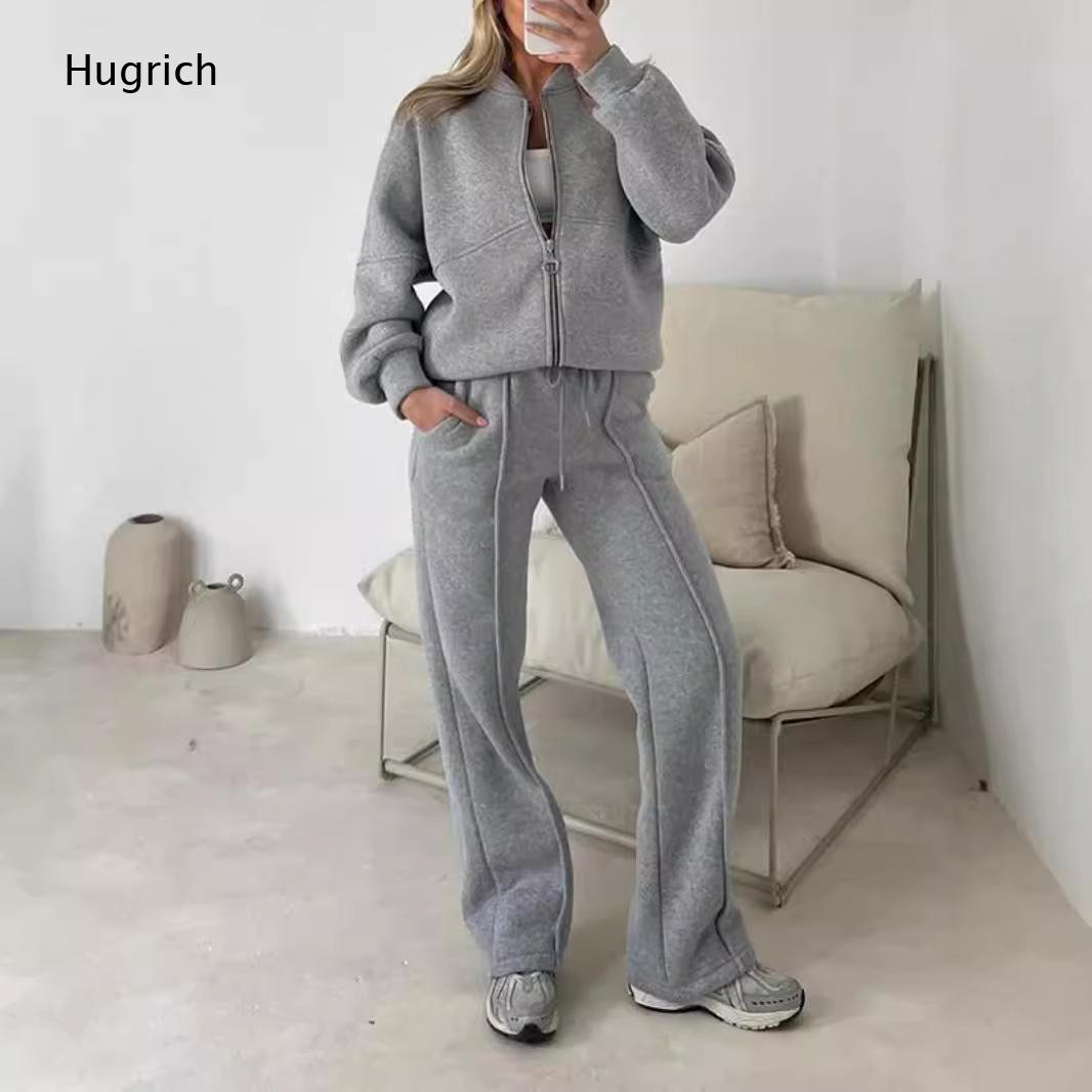 Jackets - Women Zip Up Oversized Jacket Drawstring
