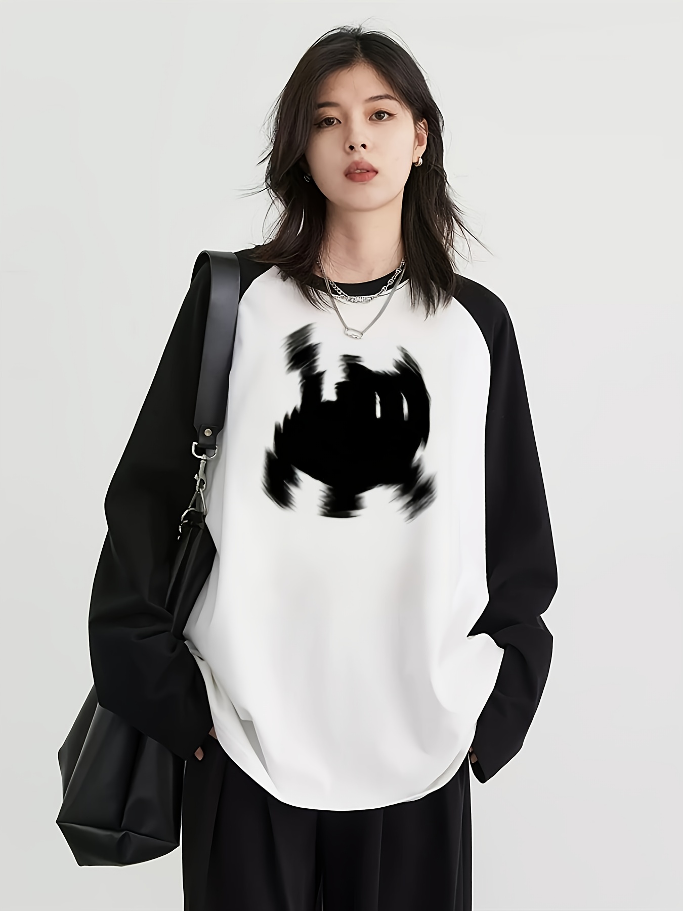 T-Shirts - Y2K Women's Raglan Long Sleeve T-Shirt