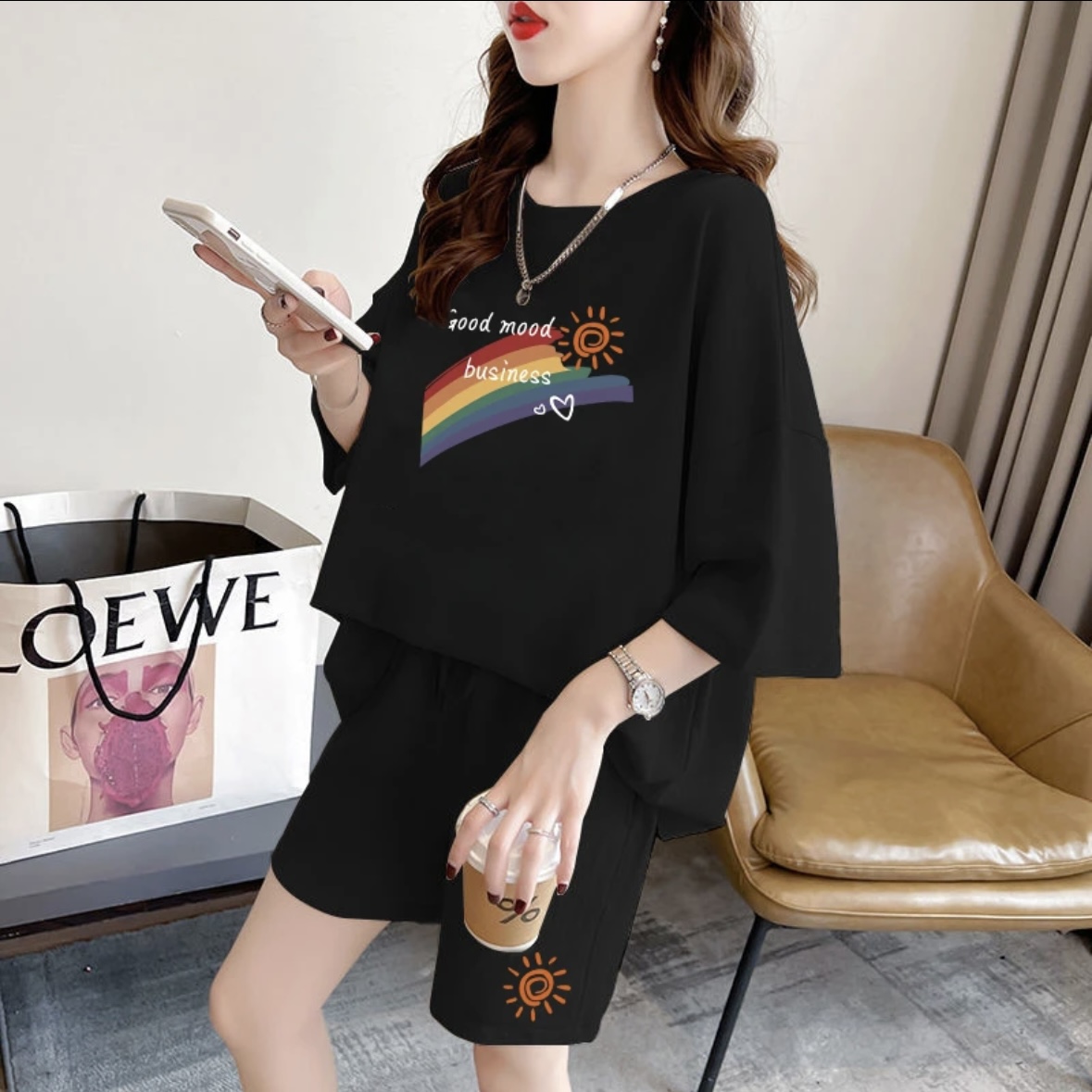 Shorts - Fashion women's summer shorts set, sportswear,