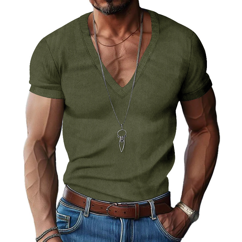 Men's Corduroy European and Am - Corduroy Button Up Shirt Men ulasan dan harga