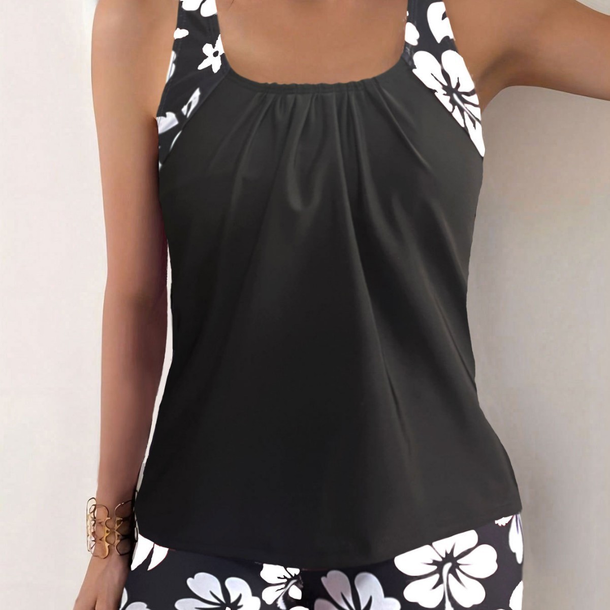 Woman Tankini With Shorts Swim - Shorts ulasan dan harga