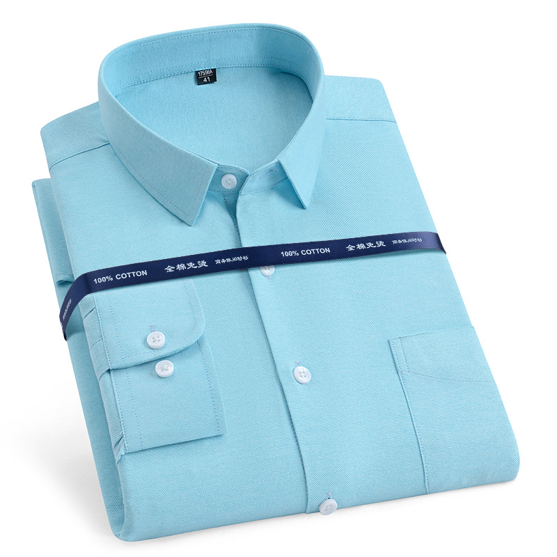 Oversize 11XL 10XL 9XL  Qualit - Oxford Cotton Casual Shirt Business ulasan dan harga