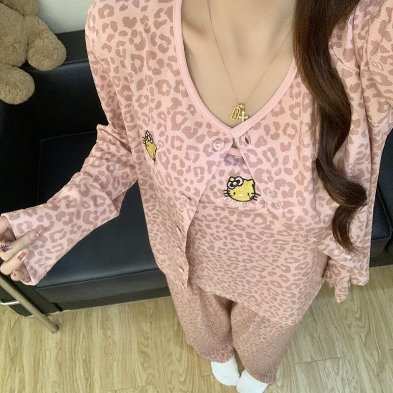 Women's Pajamas New Hello Kitt - Jackets ulasan dan harga