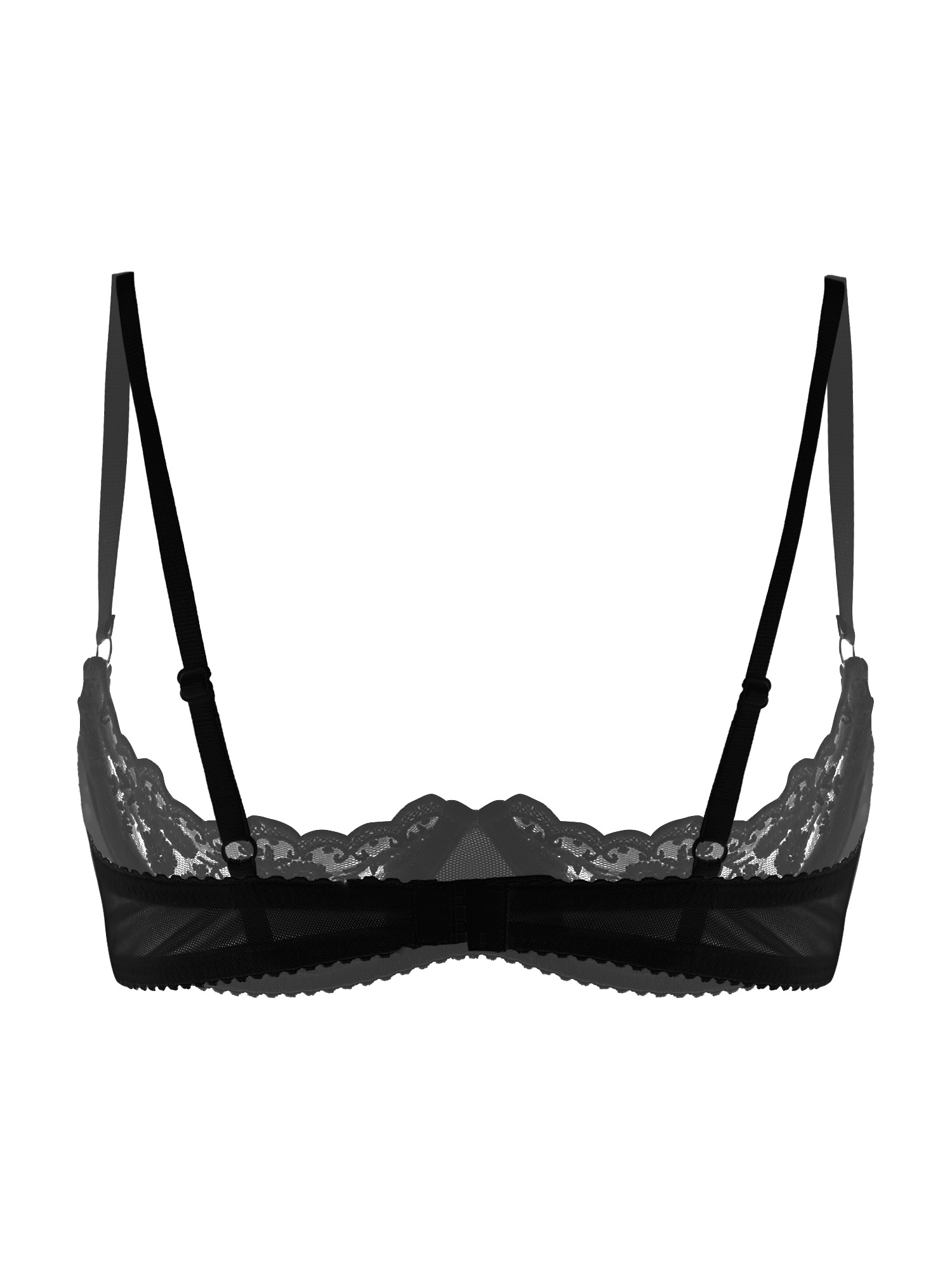 Women Sexy Open Cups Bra Sheer - Underwear ulasan dan harga