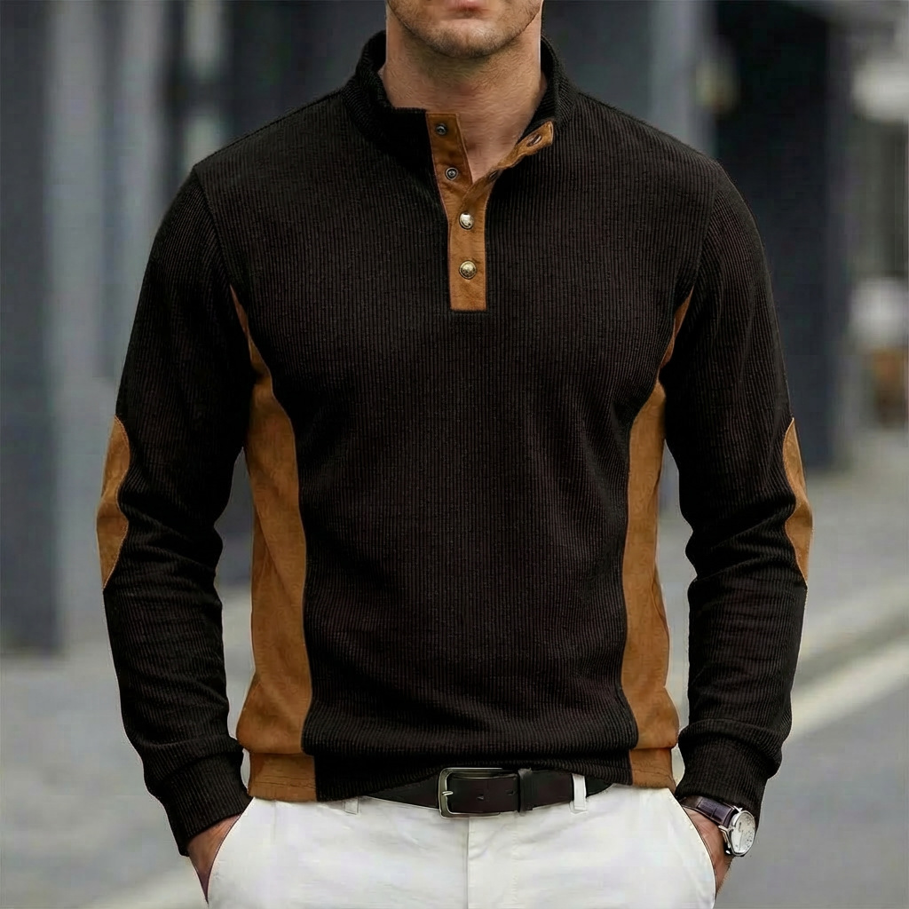 Hot selling New Casual Corduro - Corduroy Button Up Shirt Men ulasan dan harga