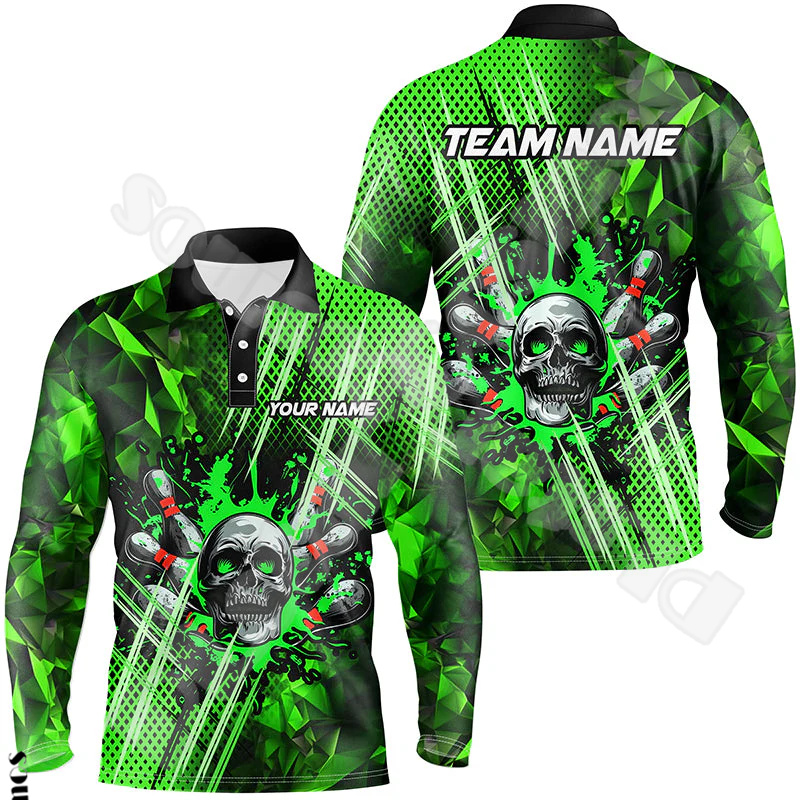Custom Name Strike Bowling Pla - Short Sleeve Bowling Shirt Retro ulasan dan harga