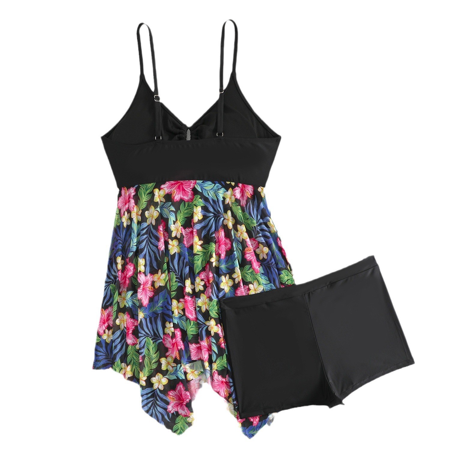 Women Tankini Sleeveless V Nec - Shorts ulasan dan harga