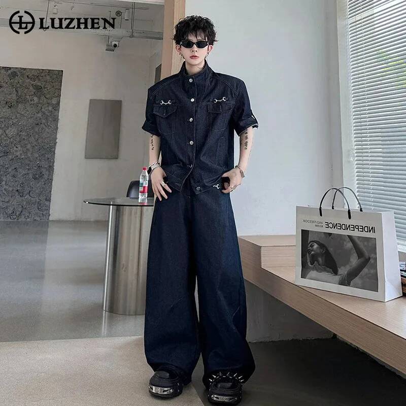 LUZHEN Handsome 2026 Summer Ne - Jeans ulasan dan harga