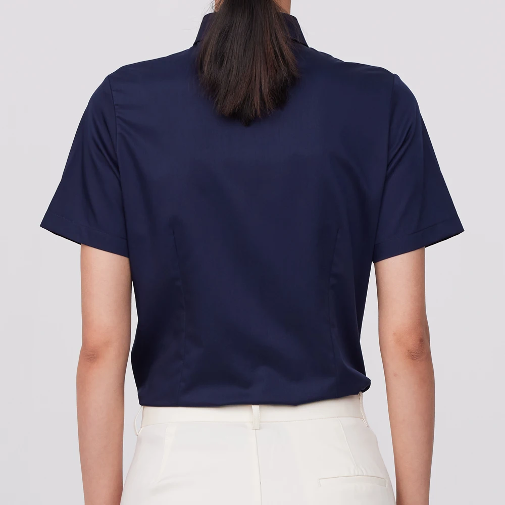 Women's Short Sleeve Non-Iron  - Breathable Bamboo Fiber Shirt Non Iron ulasan dan harga