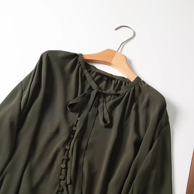 2025 French Style Women's Shir - Shirts ulasan dan harga
