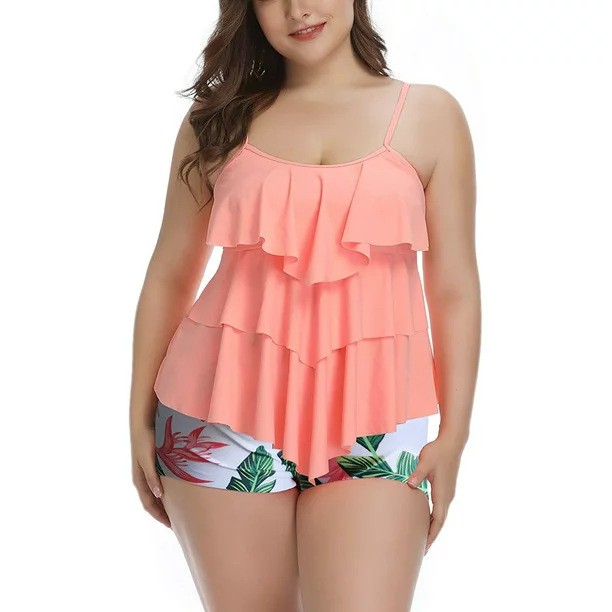 Women Swimwear Bikini Plus Siz - Shorts ulasan dan harga