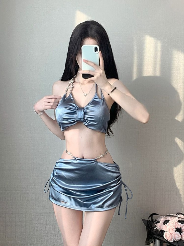 Women's Elegant Thin Strap Bik - Suits ulasan dan harga