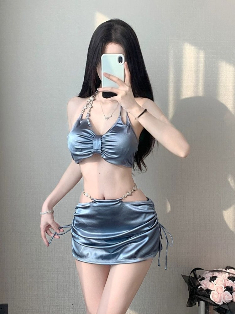 Women's Elegant Thin Strap Bik - Suits ulasan dan harga