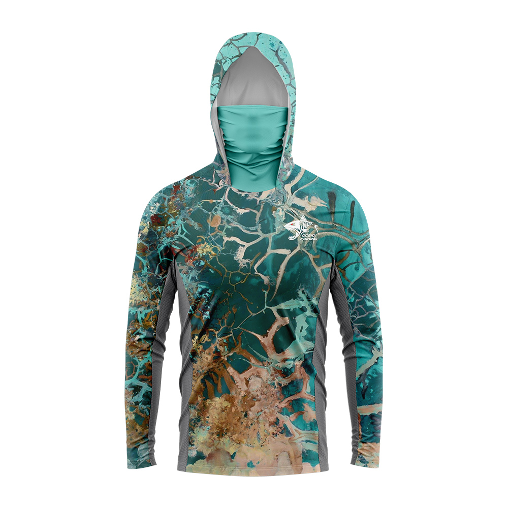 Mens Outdoor Long Sleeve Fishi - Jackets ulasan dan harga