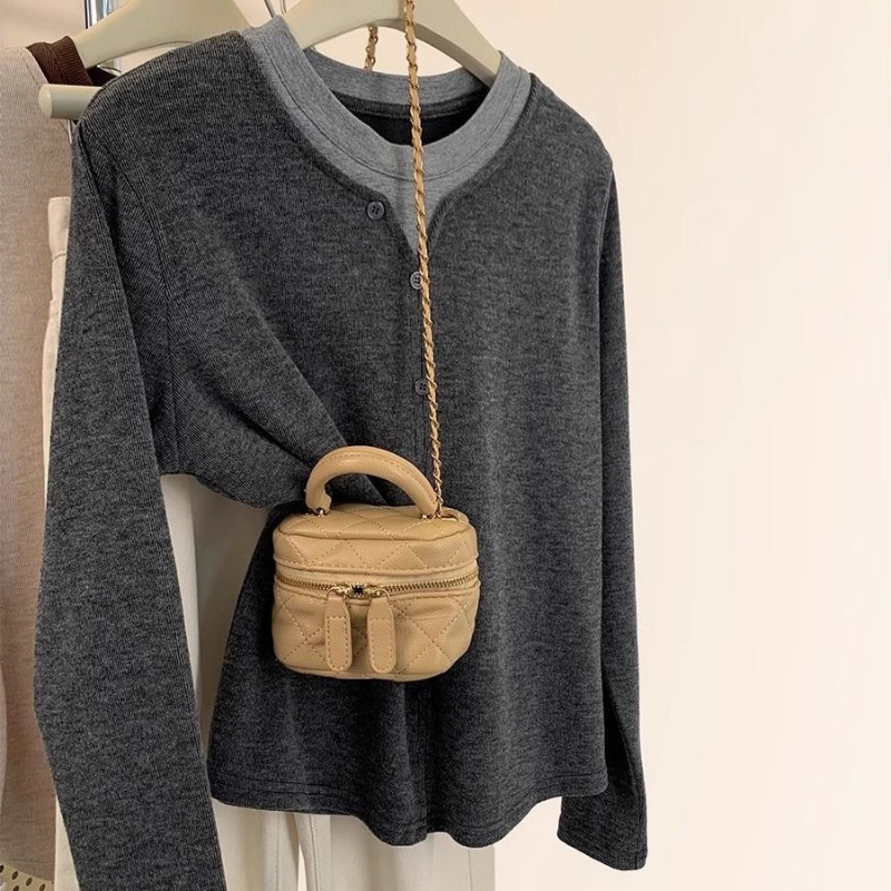 Plus Size Women Fake Two Piece - T-Shirts ulasan dan harga