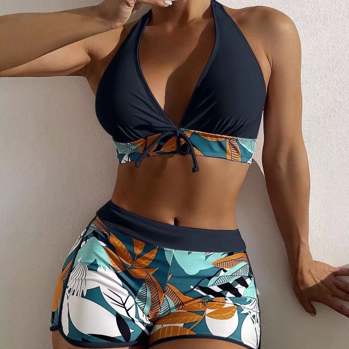 Swimsuit Woman Two Piece Swims - Shorts ulasan dan harga