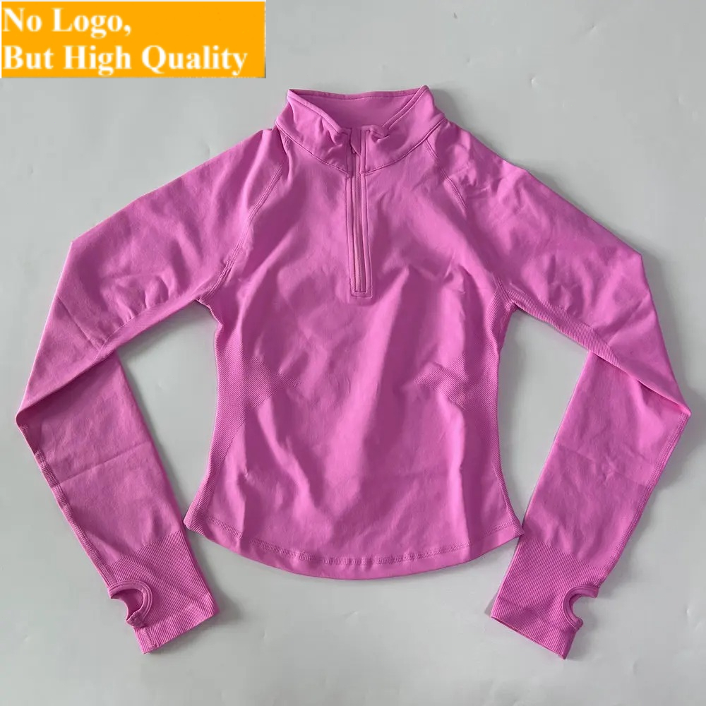 No Logo Yoga Jacket With Half  - Jackets ulasan dan harga