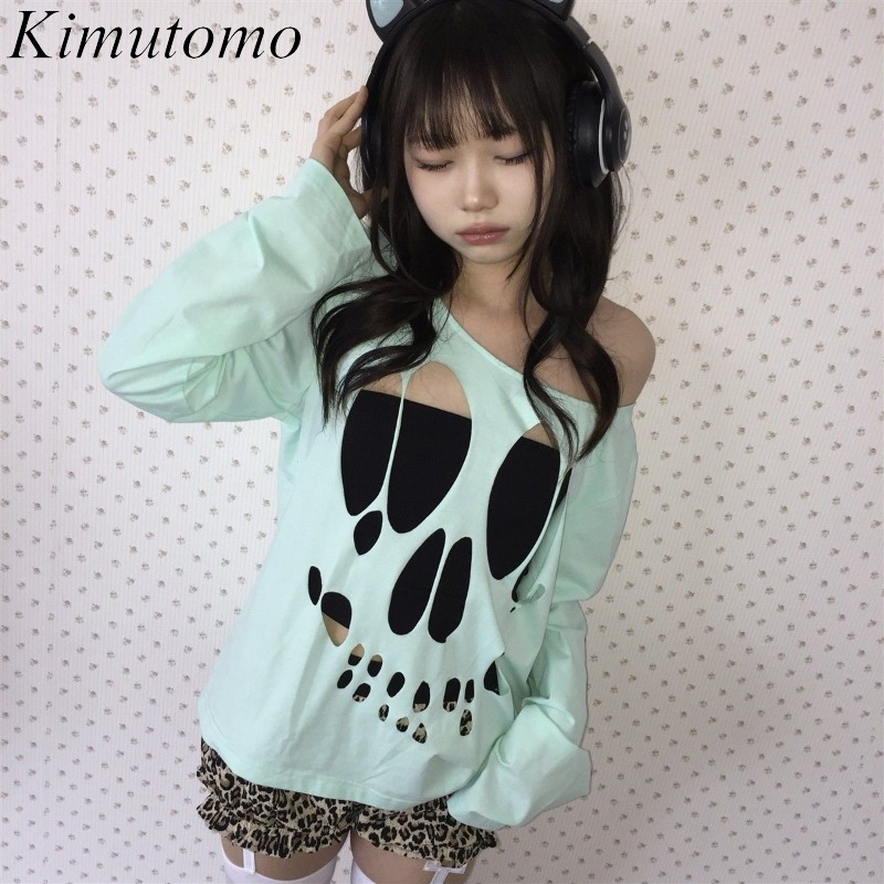 Kimutomo Women T Shirts Sexy V - T-Shirts ulasan dan harga