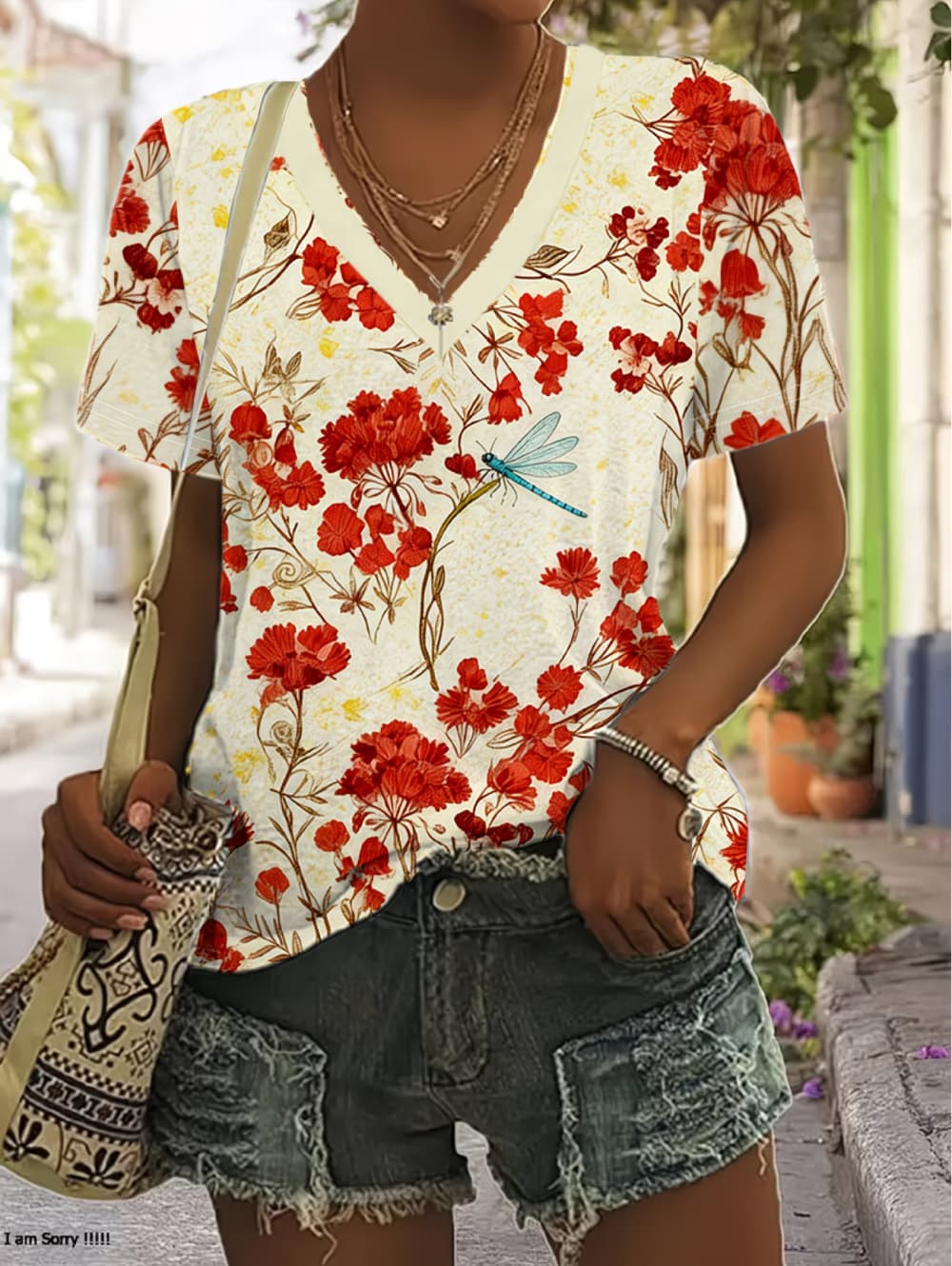 Summer Women's T Shirt Floral  - Vintage Hawaiian Floral Shirt ulasan dan harga