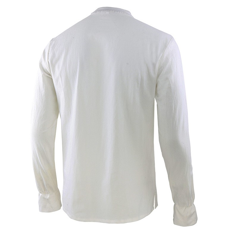 Men's Renaissance Shirt Pirate - Mens Linen Shirt Long Sleeve ulasan dan harga